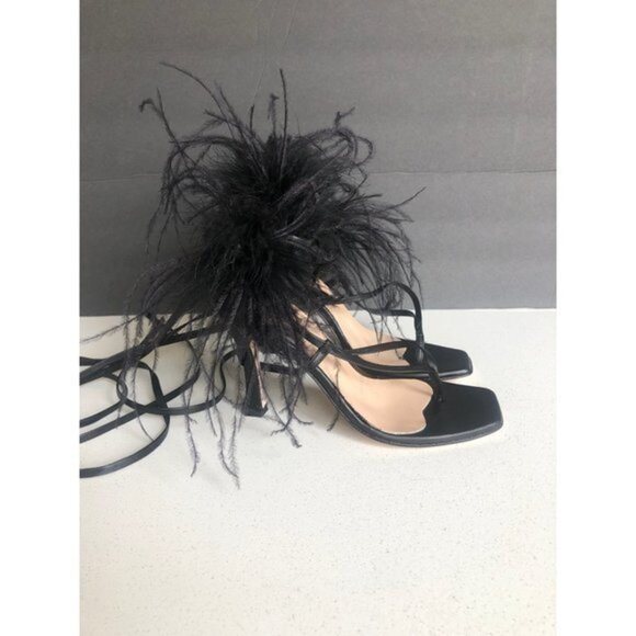 NEW BROTHER VELLIES Paloma Sandal in Black Size 36 - Picture 4 of 11